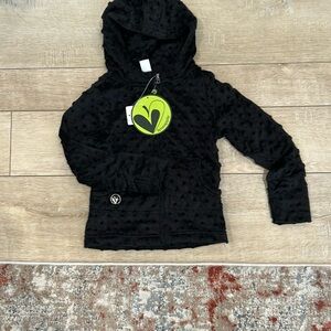 LimeApple Bubble Hoodie zip-up